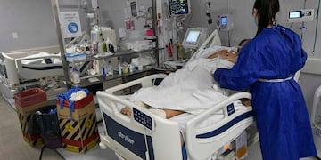 Trabajando en plena pandemia del coronavirus. (Foto: Orlando Pelichotti)