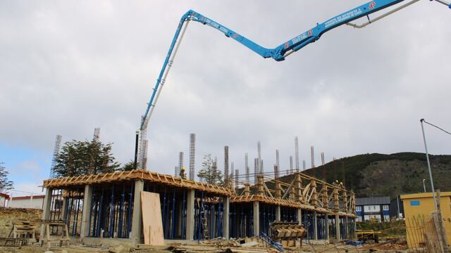 Ushuaia: empezó la construcción de 72 viviendas del programa Casa Propia