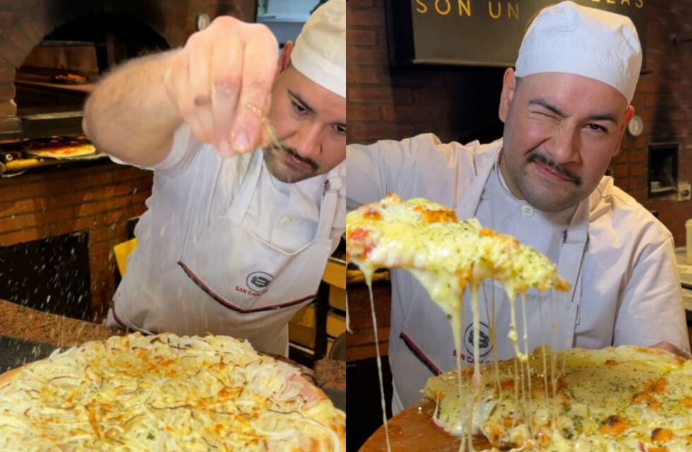 Se puso una cámara y grabó su día: así trabaja Facundo, conocido como el “mejor pizzero de Buenos Aires”