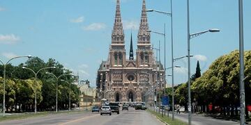 La Basílica de Luján en donde se estará realizando la misa por “la paz y la fraternidad de los argentinos”. Foto: Archivo.