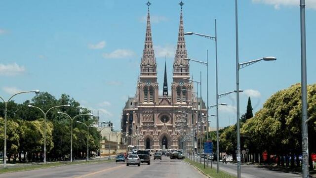 La Basílica de Luján en donde se estará realizando la misa por “la paz y la fraternidad de los argentinos”. Foto: Archivo.