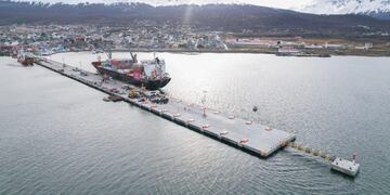 Ampliación del muelle del Puerto de Ushuaia