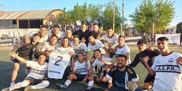 Escuela Presidente Roca, el que más sumó hasta ahora en Liga Cordobesa de Fútbol.