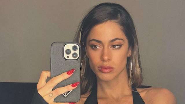 El total black de Tini Stoessel que fue furor en redes.