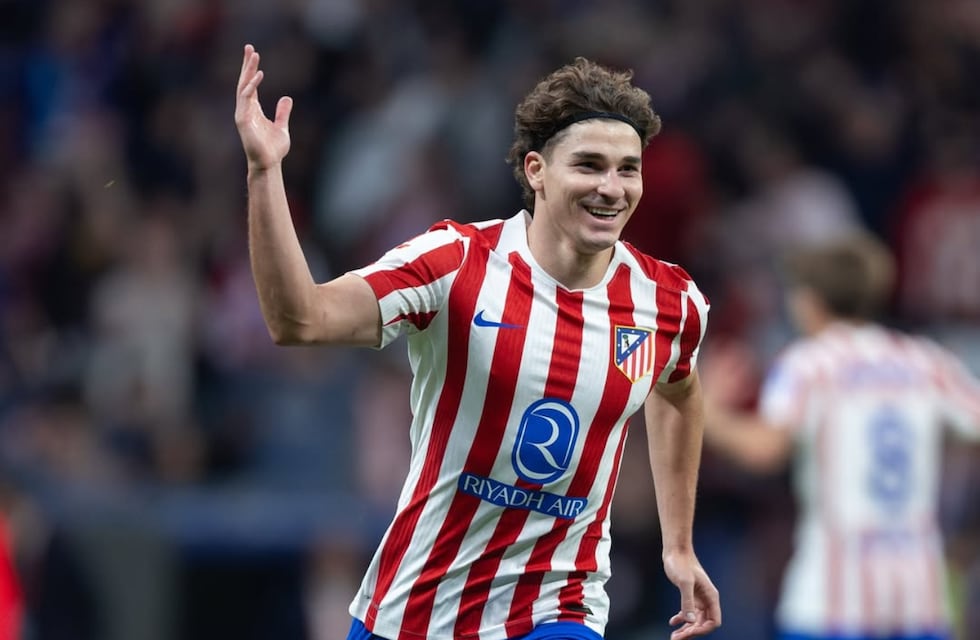 Julián Álvarez reveló el nombre de su hijo con Emilia Ferrero: ¿Guiño a River?