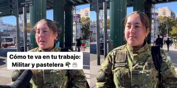 Los comentarios explotaron hablando sobre el salario de la chica.