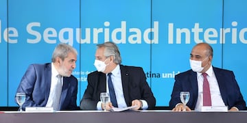 Aníbal Fernández señaló que el presidente se presentará como candidato para las próximas elecciones.