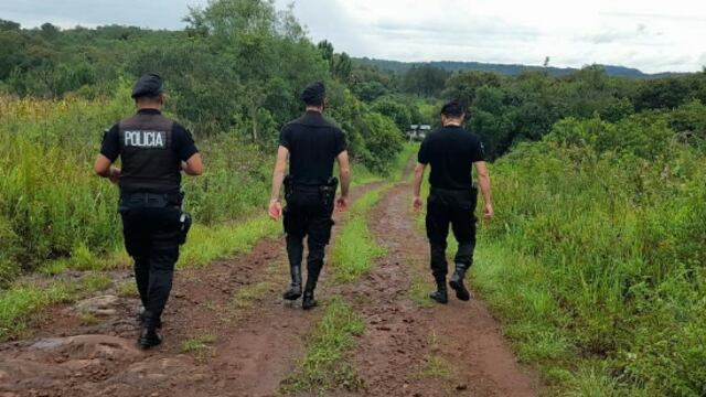 La policía misionera recorre las colonias de Misiones