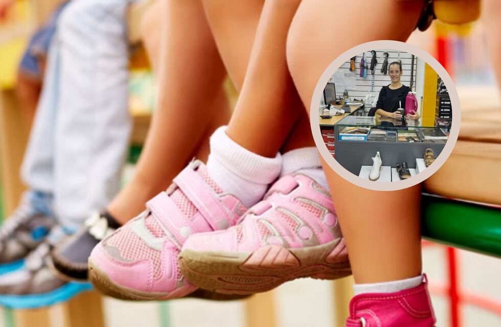 Una entrerriana tuvo un gran gesto solidario en época de crisis y donó más de 1000 pares de zapatillas