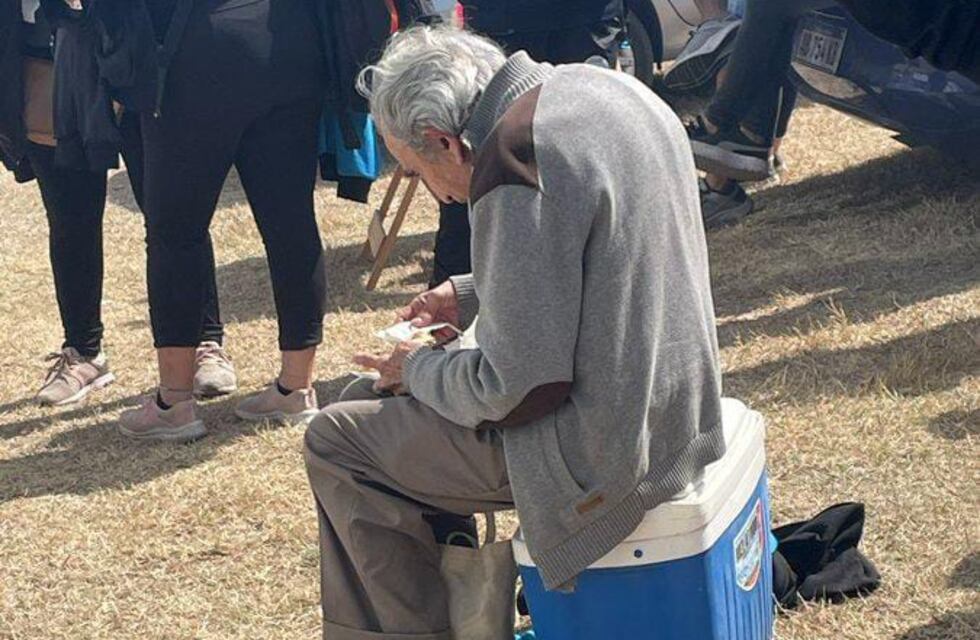 Belgrano prepara un homenaje para el hincha de 83 años que alentó en Copa Argentina