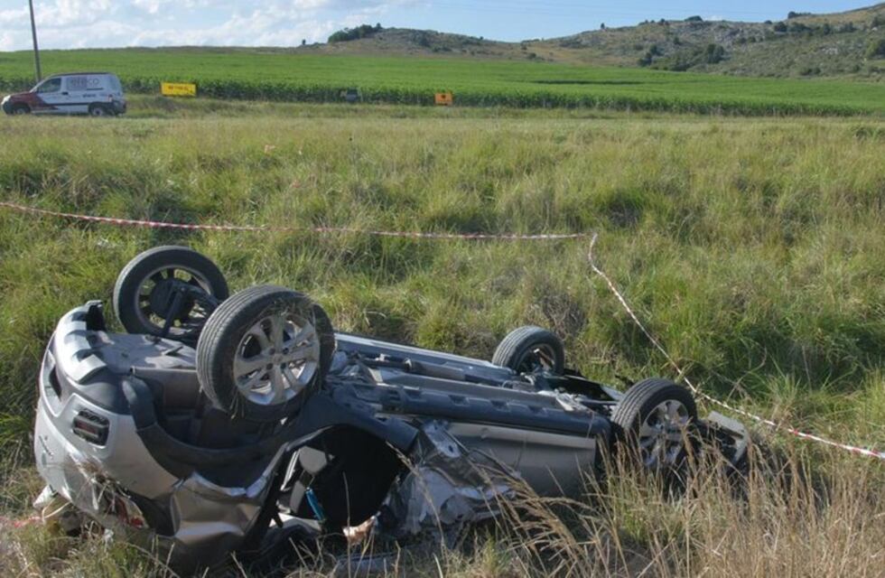 Accidente fatal: un puntaltense falleció en un vuelco cerca de Tandil