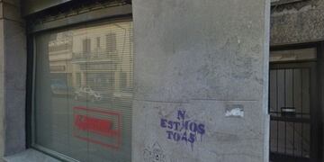 El frente de la empresa.