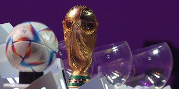 Trofeo de la Copa Mundial de Fútbol FIFA.