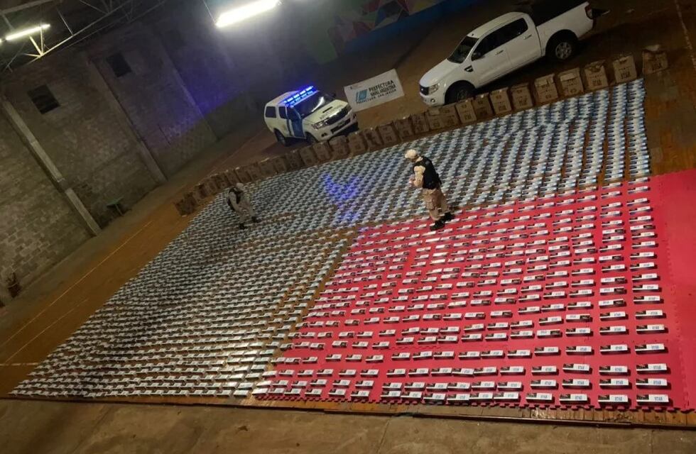 Incautan un millonario cargamento de cigarrillos de contrabando en San Javier