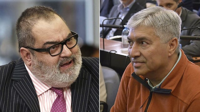 Jorge Lanata y Lázaro Báez