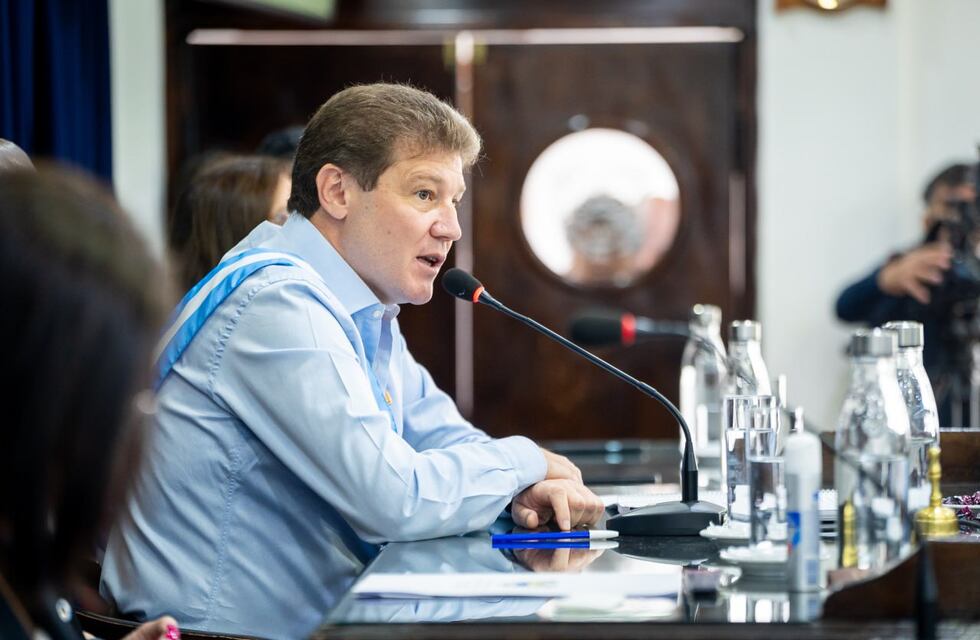 Melella dio anuncios para Educación, Salud, Seguridad y Desarrollo productivo