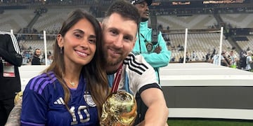 El triunfo de Messi y Antonela Roccuzzo por el Mundial Qatar 2022