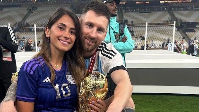 El triunfo de Messi y Antonela Roccuzzo por el Mundial Qatar 2022
