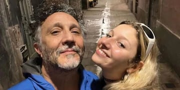Fito Páez y su hija Margarita