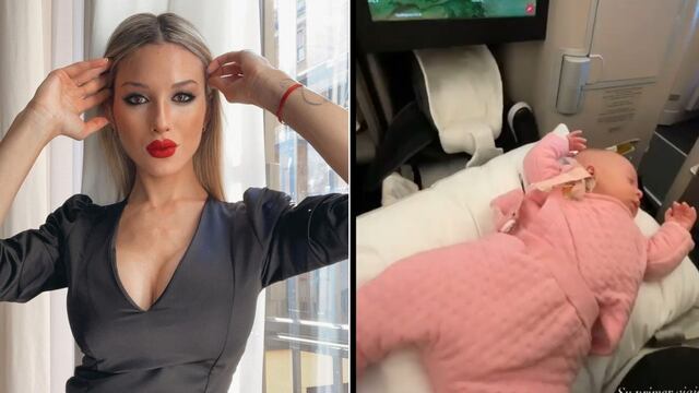 Agustina Gandolfo y la pequeña Nina están en Mendoza, sin Lautaro Martínez