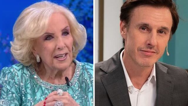 Así fue el tremendo cruce entre Mirtha Legrand y Roberto García Moritán: “Importabas como marido de Pampita”