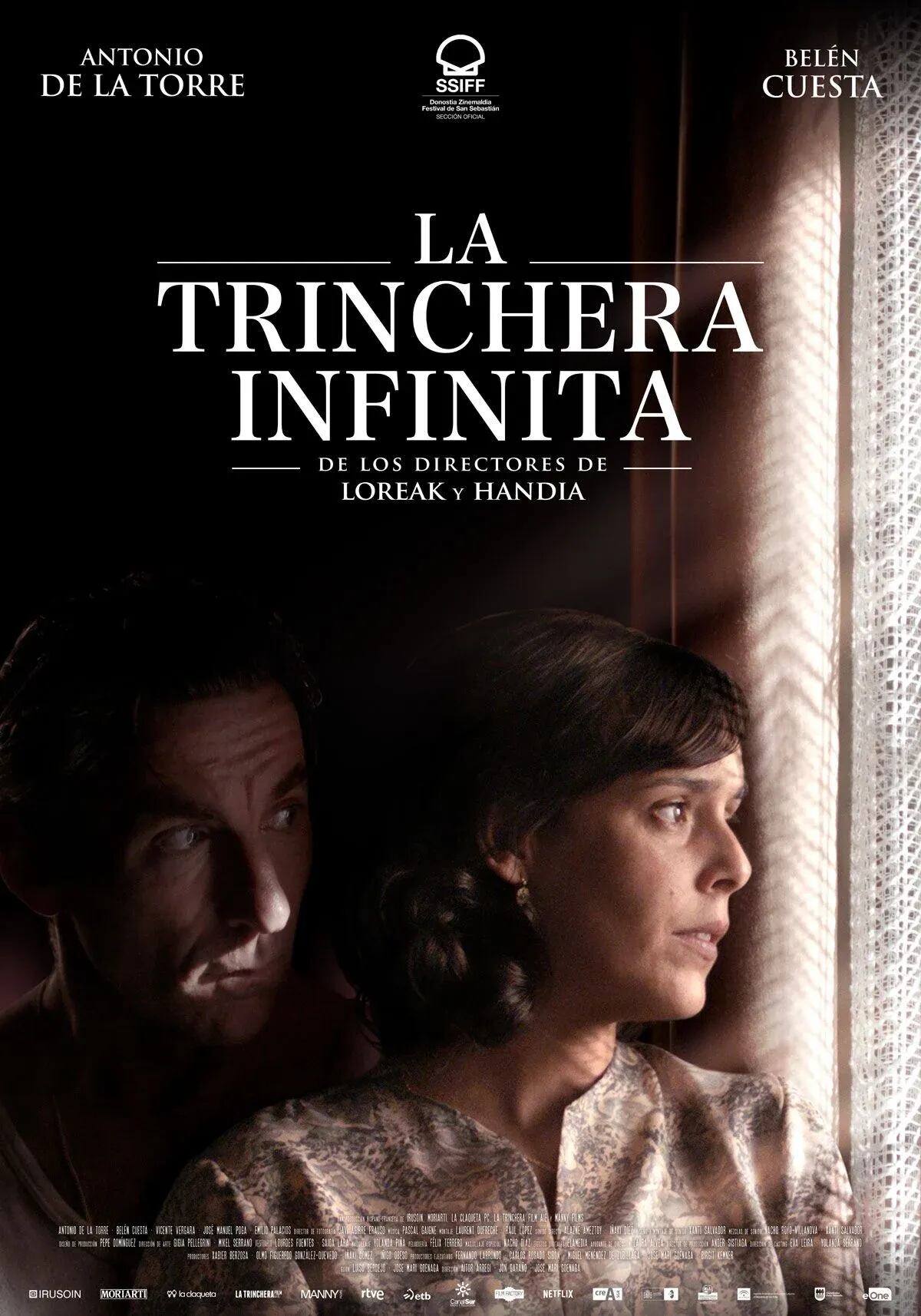 La película de Netflix recomendada se llama La trinchera infinita.