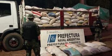Casi 12 toneladas de soja ilegal fueron incautadas en El Soberbio.