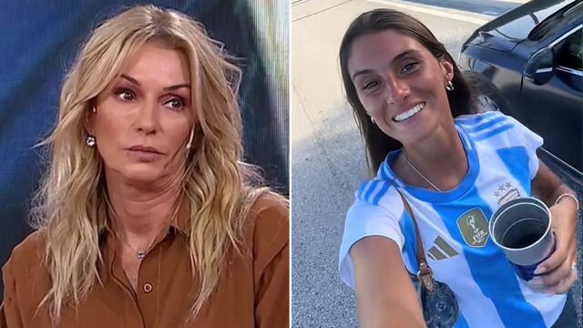 Yanina Latorre explotó en vivo con Lola, su hija, al enterarse que tomó Fernet en la final de la Copa América 2024.