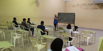 Las autoridades del establecimiento educativo en Hersilia publicaron un comunicado luego de enterarse del evento. (Facebook)