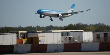 Aerolíneas Argentinas continúa con los vuelos en busca de vacunas. (Foto: Web)