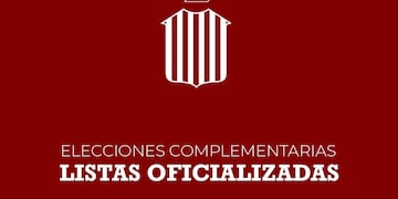 El Club Atlético San Martín oficializó as listas de candidatos.