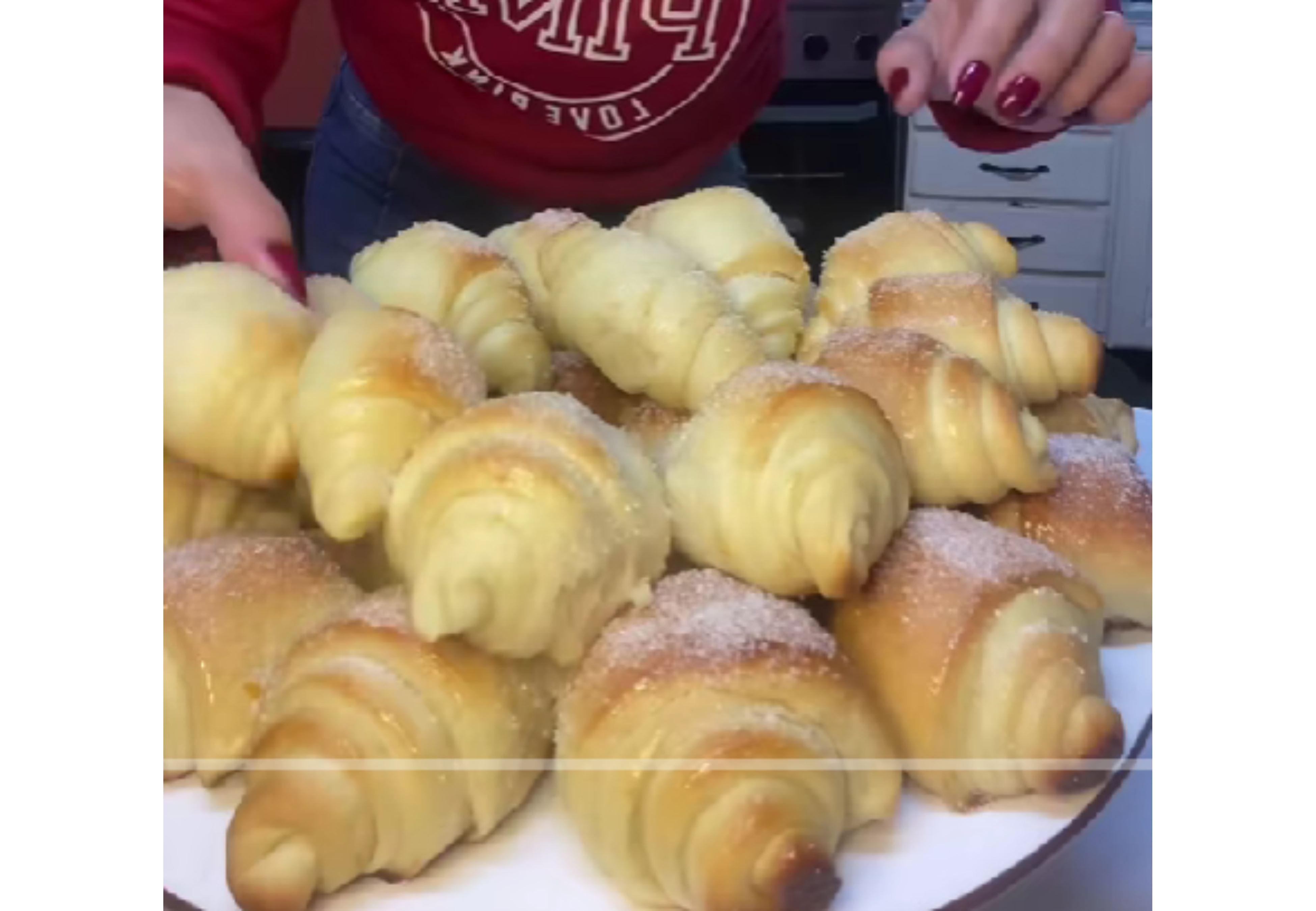 Cómo hacer facturas con medio kilo de harina.