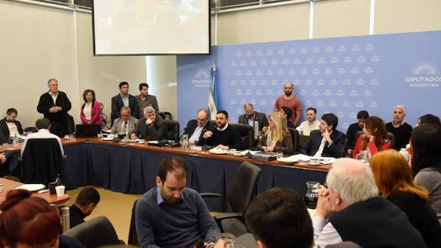 Se suspendió el plenario de comisiones que iba a tratar la ley de humedales (Foto: HCDN)