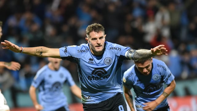 Pablo Vegetti te taladra de cabeza. Y Belgrano suma y sube en la tabla, por su goleador.