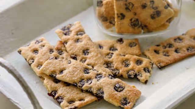 Cómo hacer las clásicas galletitas Garibaldi: una receta inglesa ideal para la hora de la merienda