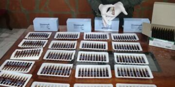 Incautan dosis de fentanilo en Posadas: eran trasladadas en una encomienda.