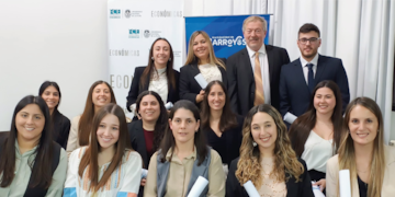 Acto de colación y entrega de diplomas a los graduados de Contador Público de Cresta