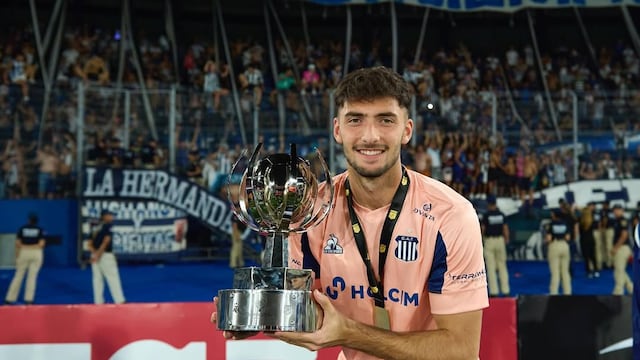 Santino Barbi volvió subcampeón con la selección Sub 20, y se enfoca en Talleres.