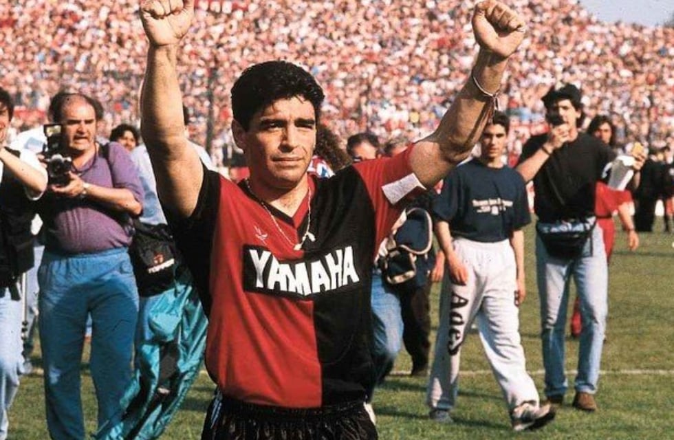 El paso de Maradona por Newell’s y el último homenaje en Rosario