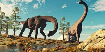 El curioso pedido de un argentino para que agreguen dinosaurios en la bandera de Neuquén.