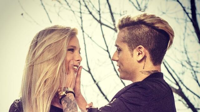 La conductora y el artista compartieron varias fotos en redes sociales entre 2017 y 2018. (@francofernandez_ff)