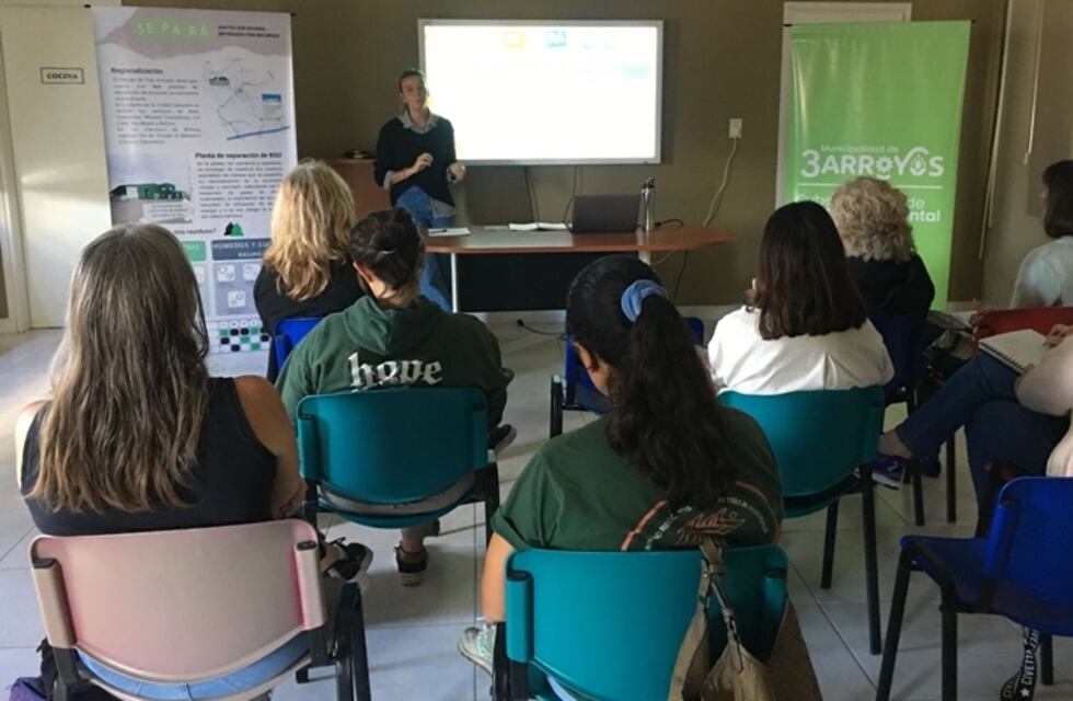 Tres Arroyos: Charlas de educación y concientización ambiental
