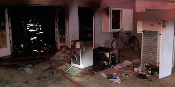 Incendio vivienda Arroyito