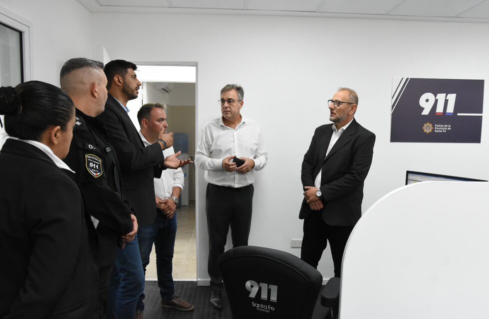 Marcos Corach recorrió el Centro de Operaciones Policiales