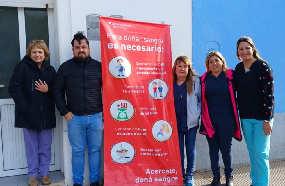 Exitosa colecta de sangre en San Francisco de Bellocq