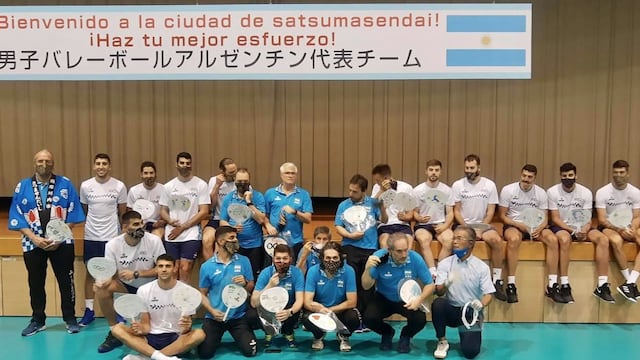 La Selección Argentina de Voley ya está en Japón para disputar los Juegos Olímpicos.