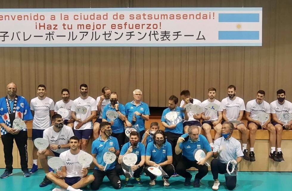 Selección Argentina de Voley: el mendocino Agustín Loser brilló en el amistoso ante Italia y ya está en Japón