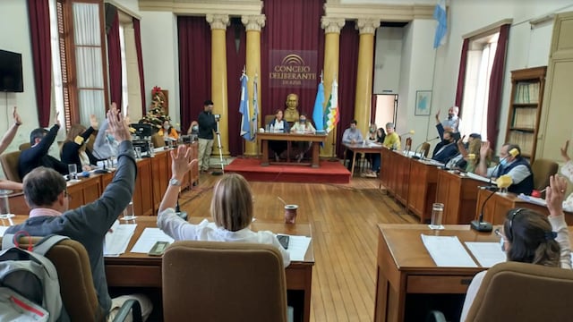 El Concejo Deliberante aprobó el presupuesto 2022