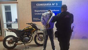 El joven atrapado en Sunchales