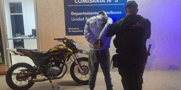 El joven atrapado en Sunchales